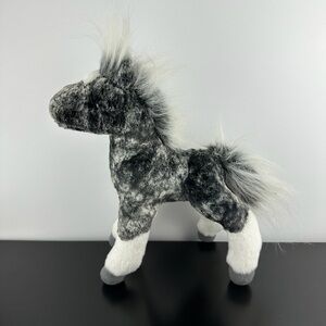 Douglas Cuddle Toys Majestic Gray Dapple Foal Horse 11” #4551 Stallion Plush